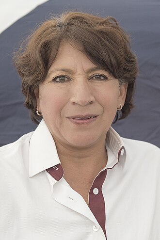 Retrato de Delfina Gómez Álvarez