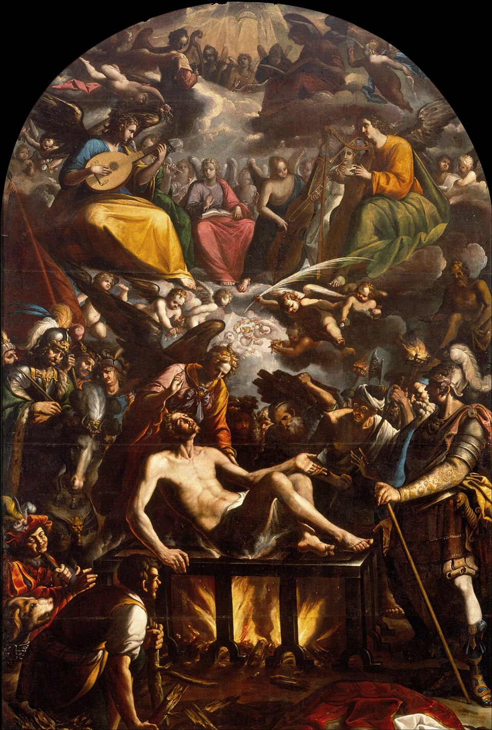 El martirio de san Lorenzo