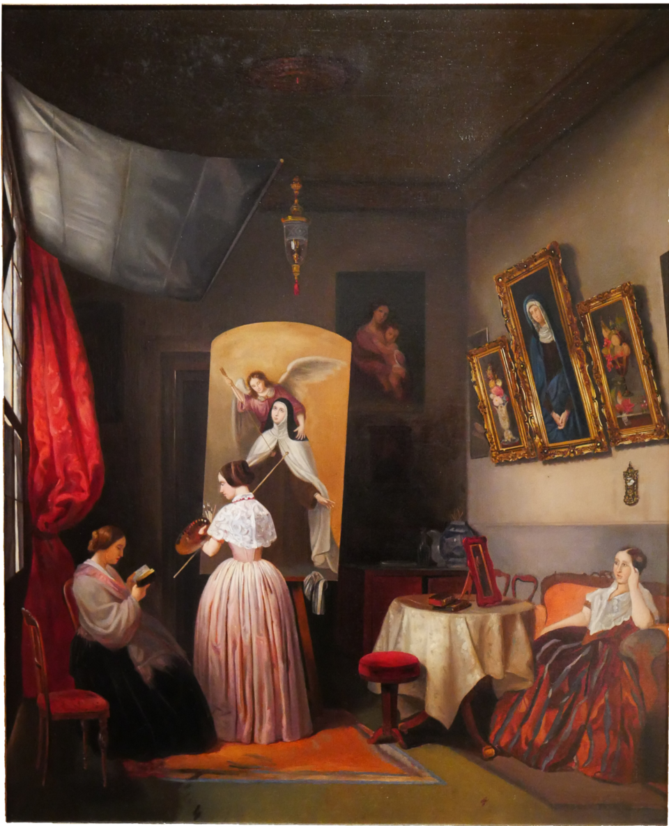 (Interior de) Estudio de una artista