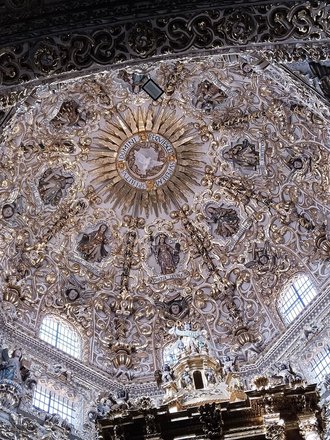 Cúpula de la Capilla del Rosario