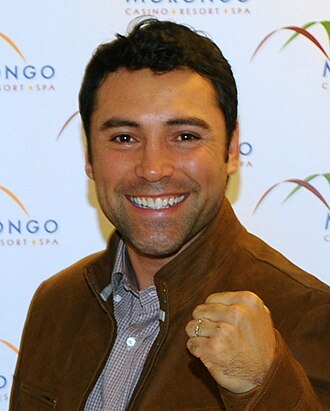 Retrato de Óscar de la Hoya