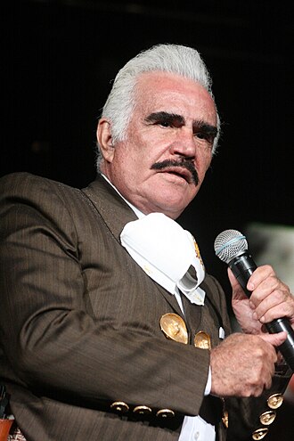 Retrato de Vicente Fernández