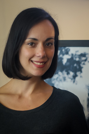 Retrato de Gabriela de la Garza Colgada