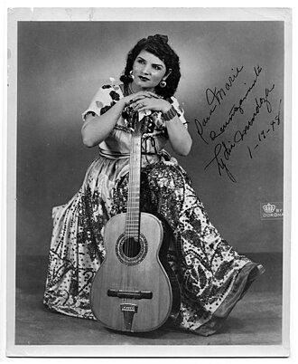 Retrato de Lydia Mendoza