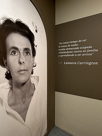 Retrato de Leonora Carrington