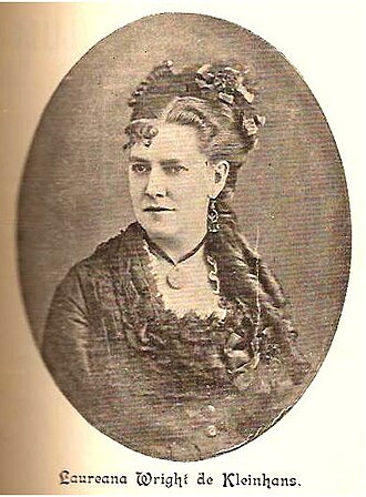 Retrato de Laureana Wright de Kleinhas