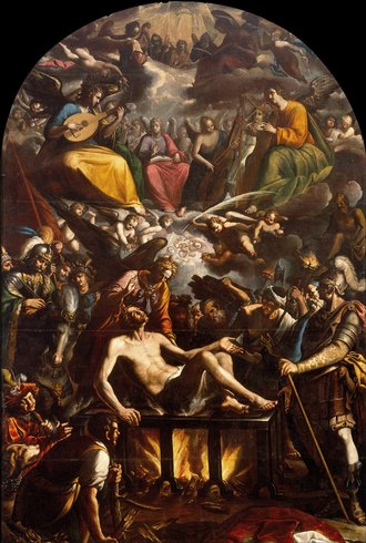 El martirio de san Lorenzo