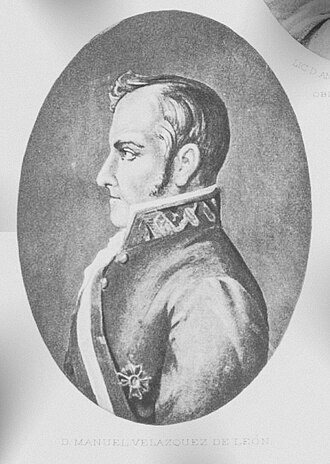 Retrato de Manuel Velázquez de León y Pérez