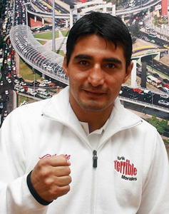 Retrato de Érik Morales
