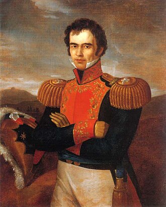 Retrato de Guadalupe Victoria