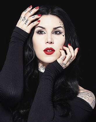 Retrato de Kat Von D