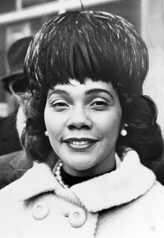 Retrato de Coretta Scott King