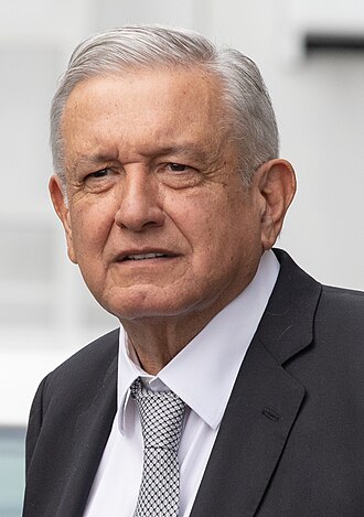 Retrato de Andrés Manuel López Obrador