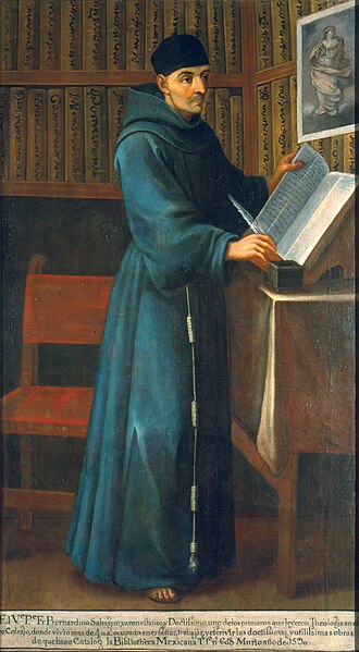 Retrato de Bernardino de Sahagún
