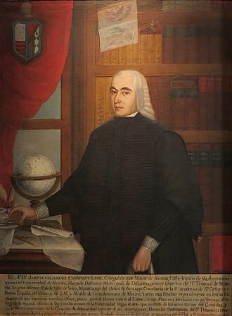 Retrato de Joaquín Velázquez de León