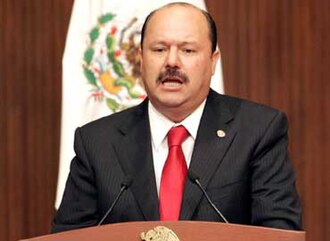 Retrato de César Duarte Jáquez