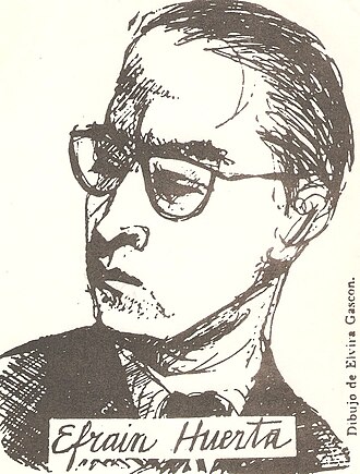 Retrato de Efraín Huerta