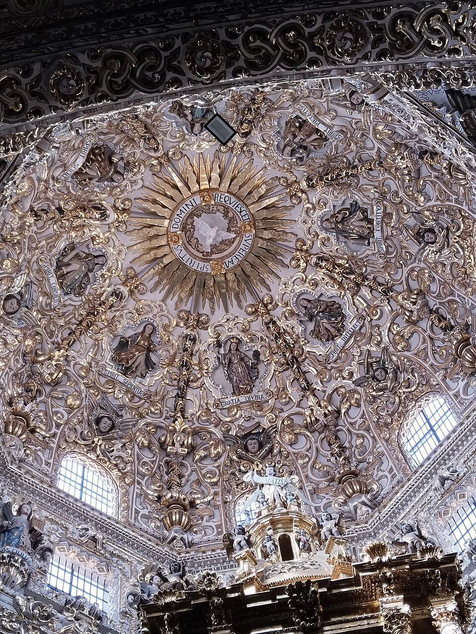 Cúpula de la Capilla del Rosario