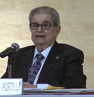Retrato de Miguel León Portilla