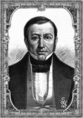 Retrato de Mariano Paredes y Arrillaga