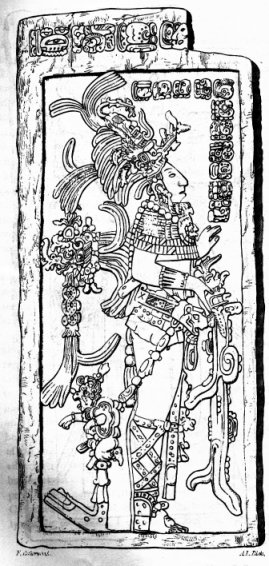Retrato de K'inich Kan Balam II