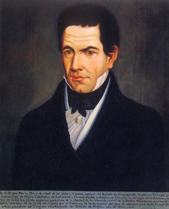 Retrato de José María Luis Mora