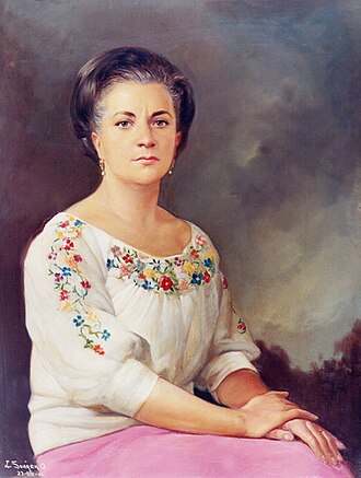 Retrato de María Esther Zuno