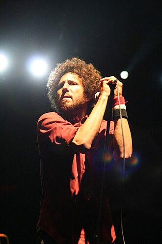 Retrato de Zack de la Rocha