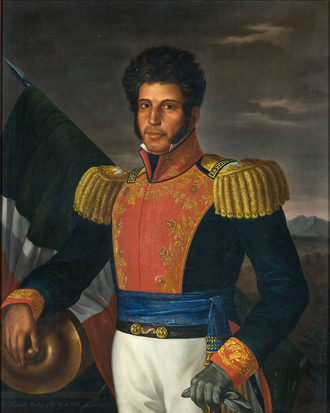 Retrato de Vicente Guerrero