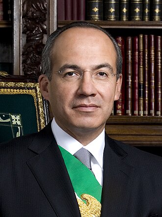 Retrato de Felipe Calderón