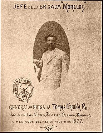 Retrato de Tomás Urbina